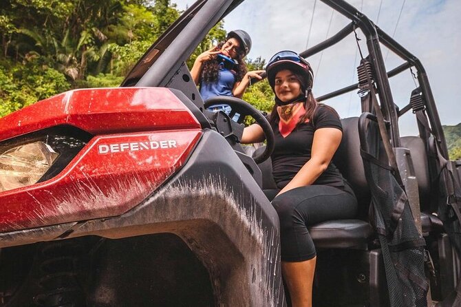 All terrain 4X4 Viking tour in Puerto Vallarta - The Cuale River stop and waterfall