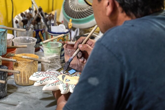 Authentic Walking Tour - Hidden Gems of Puerto Vallarta - Tilework and local character at Mundo de Azulejos
