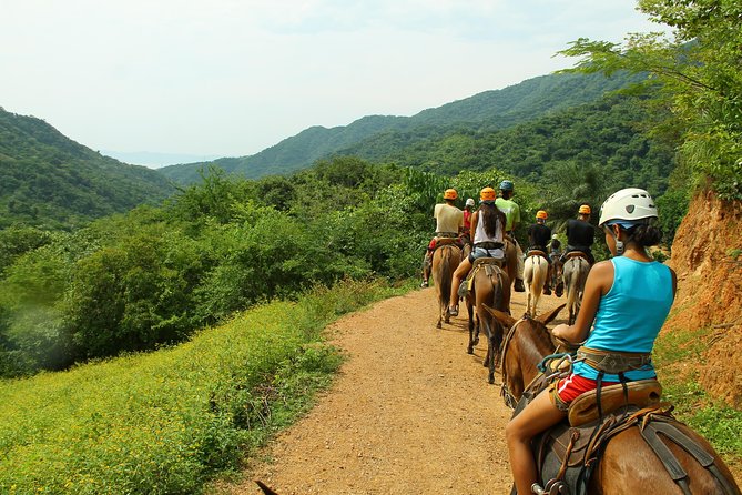 Canopy River Zipline Tour and Mule Ride - From Puerto Vallarta to Canopy River Park