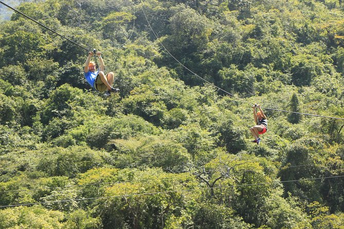 Canopy River Zipline Tour and Mule Ride - The walking between lines matters