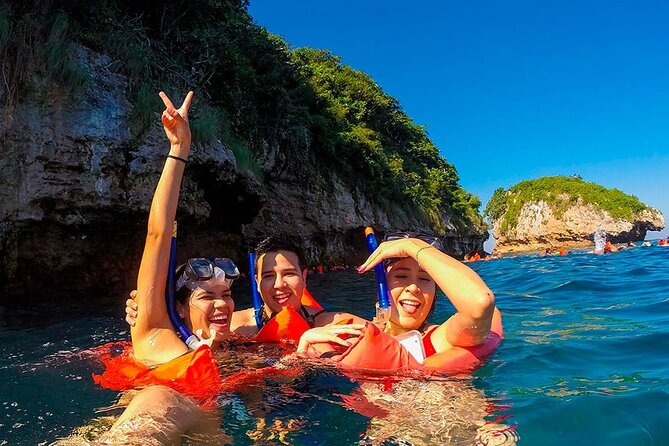 Catamaran Tour to the Arches, Playa las Animas, Snorkeling and more - Snorkeling at Los Arcos de Mismaloya