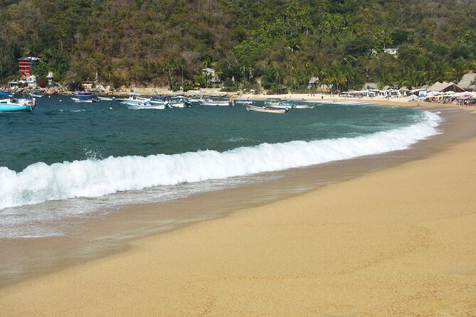 Catamaran Yelapa Beach Tour with Snorkeling, Food and Open Bar - Reaching Yelapa by small boat