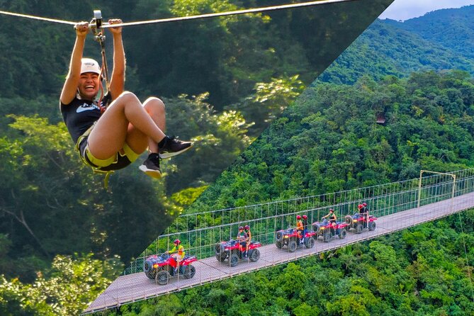 Combo ATV Jorullo Bridge + zip lines + mule ride - Key points to know before booking