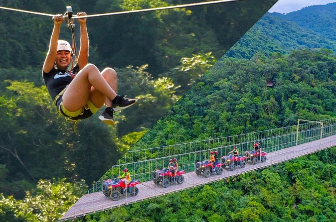 Combo ATV Jorullo Bridge + zip lines + mule ride - Is $187 a fair price?
