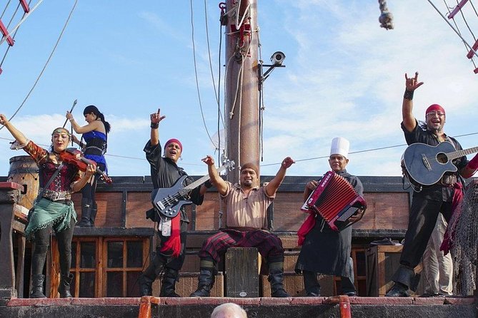 Dinner Under the Sea + Pirate Show in Puerto Vallarta Bay - Dancing, deck time, and the night view