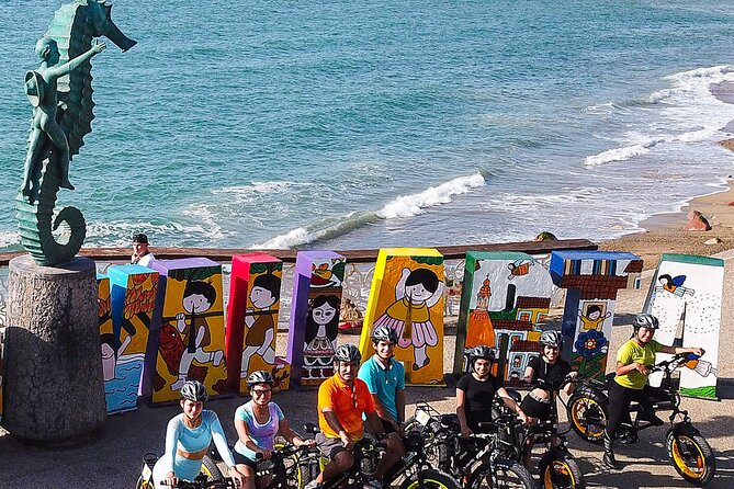 E-Bikes Taco Tour - Los Muertos Pier, the Cuale River, and Elizabeth Taylor’s House