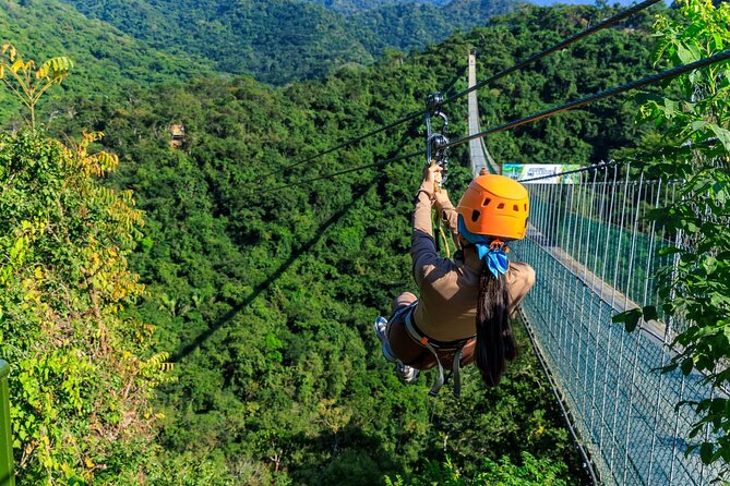 Express zippers + Longer suspension bridge - What the ride from Puerto Vallarta adds