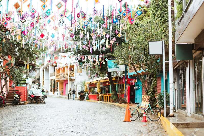 From Puerto Vallarta: San Pancho and Sayulita - San Pancho: crafts, beach, and a quick look around