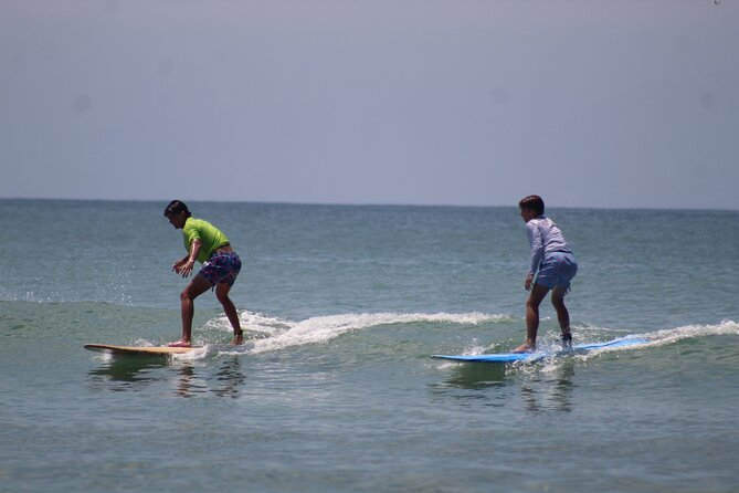 Fun 2 hr Surf Lessons in Punta de Mita - The first ten minutes: balance before the board