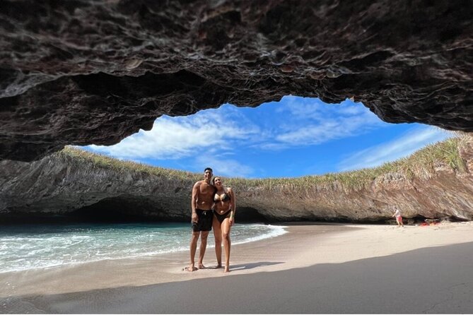Guaranteed Hidden Beach • Private : up to 4 pers. • Punta Mita - Snorkeling and Playa Nopalera after the beach
