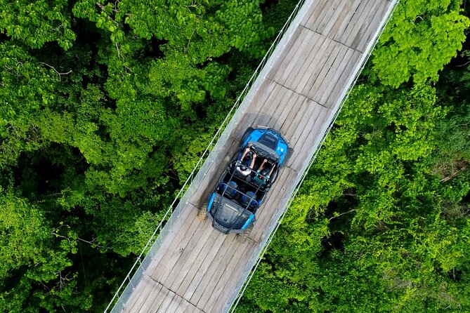 Half Day ATV and RZR Tour to El Jorullo Hanging Bridge - From Plaza Villas Vallarta to Canopy River Park