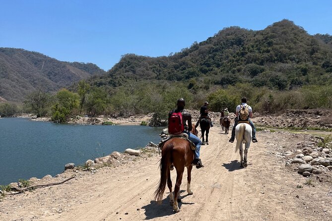 Horseback Riding & Swim: Tequila Tasting, BBQ & Margaritas - A countryside ride with a conditional river swim