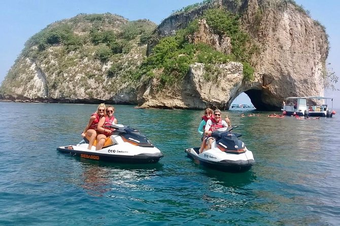 Jet Ski Safari in Puerto Vallarta - Riding toward Los Arcos National Park