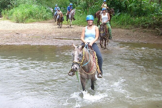 Jungle HorseBack Adventure to Las Palmas Waterfall All Included - Leaving the hotel strip for the Cuale River