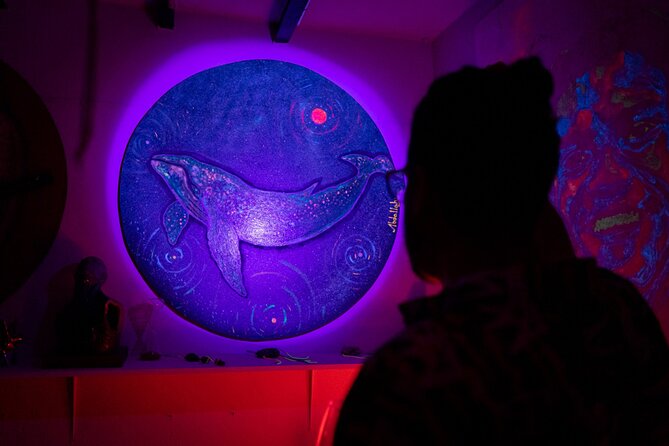 Live Art Experience by Abdallahy - Wine, snacks, and the meditated quartz piece