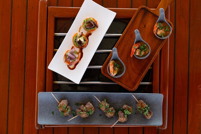 Luxury Puerto Vallarta Shared Sailing Tour: Sail, Swim & Dine - Chef-prepared food in a small galley