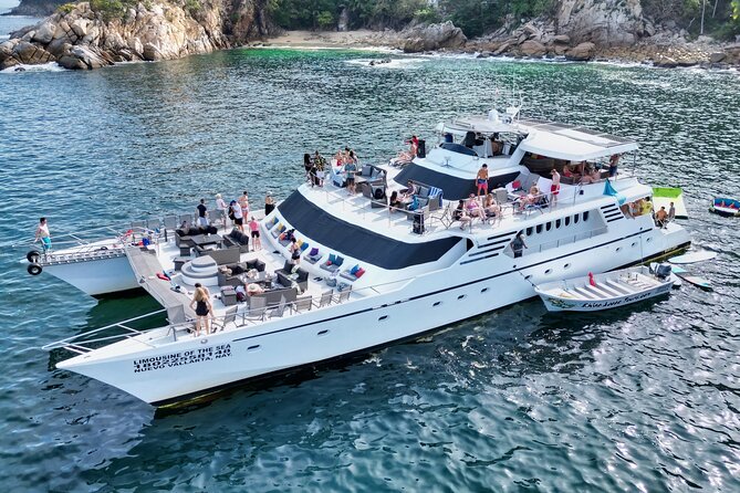 Mega Yacht ALL INCLUSIVE Yelapa Waterfall & Snorkeling Adventure - What this six-hour cruise is really like