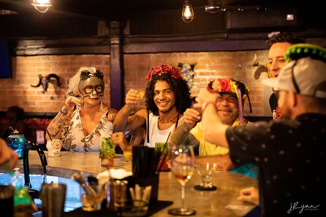 Mezcal vs. Tequila Cocktail Tasting in a Cantina - Tasting tequila and mezcal on their own