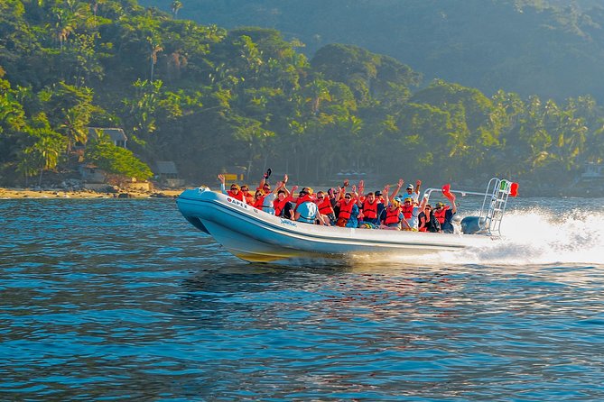 Outdoor Ziplining, Waterfalls & Speed boat in Puerto Vallarta - Waterfall rappelling brings the biggest splash