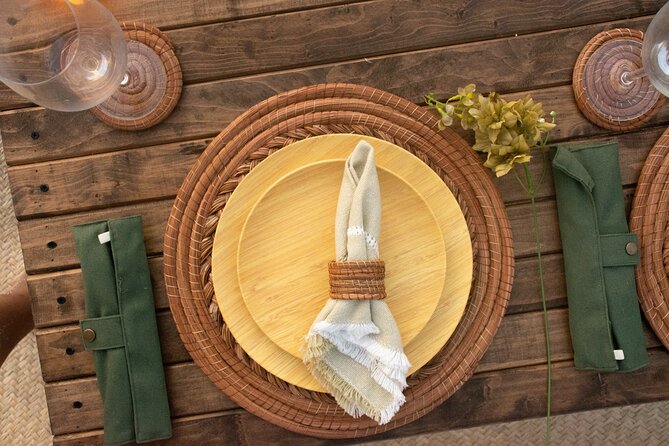 Picnic or Romantic Dinner on the Beach - The private format and the limits of the setting