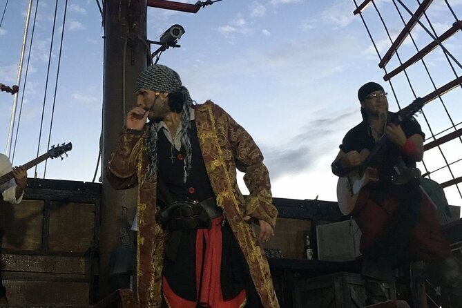 Pirate Ship at Night - Face Paint, Pirate Dress, and a Crew in Character