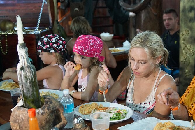 Pirate Ship Premium Dinner Cruise with Show - Premium drinks, music, and crowd energy