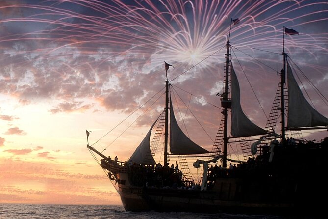 Pirate Ship Tour by day or night! Meals and Drinks included! - A treasure hunt for younger pirates