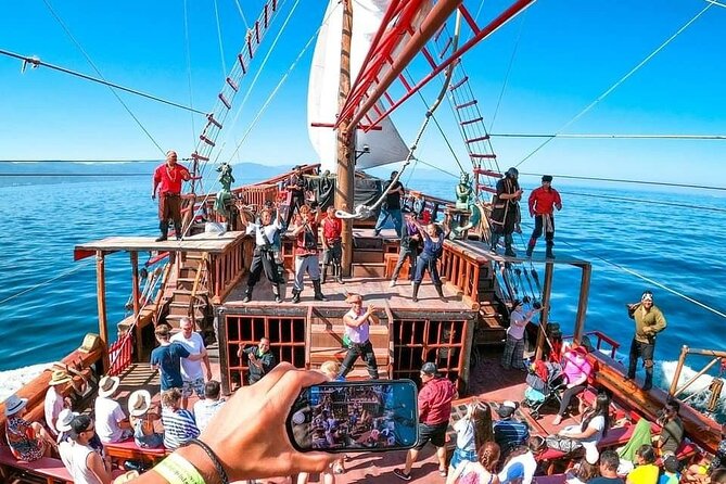 Pirate Ship Tour by day or night! Meals and Drinks included! - Majahuitas Beach and its quieter setting
