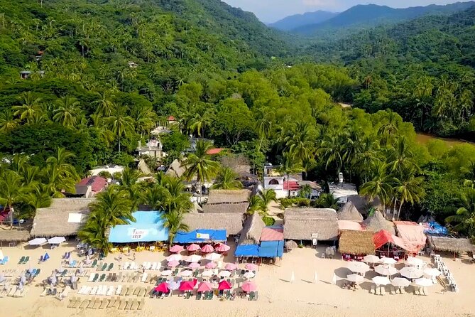 Private Boat Tour to Yelapa with Snorkeling and Waterfall Hike - One and a half hours at Yelapa beach