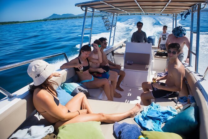 Private Charter: Chica Super Panga 30' - Playa Chica Locca, a boat-access beach stop