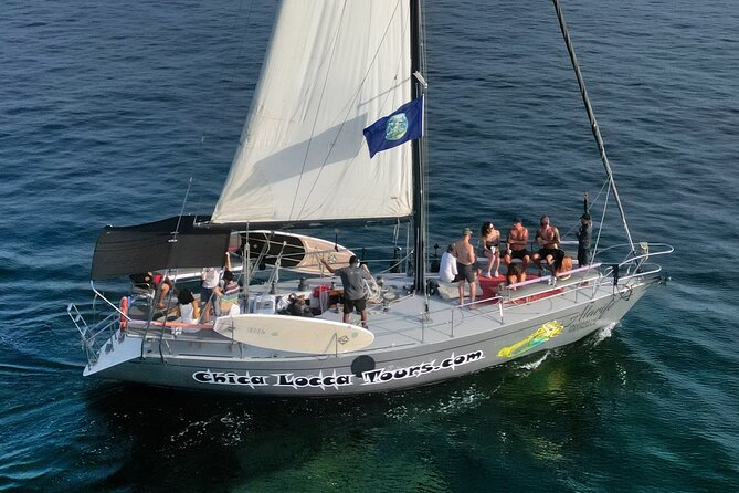 Private Chica SAILING Adventure Puerto Vallarta ALL INCLUSIVE - Swimming, snorkeling, and paddle boarding