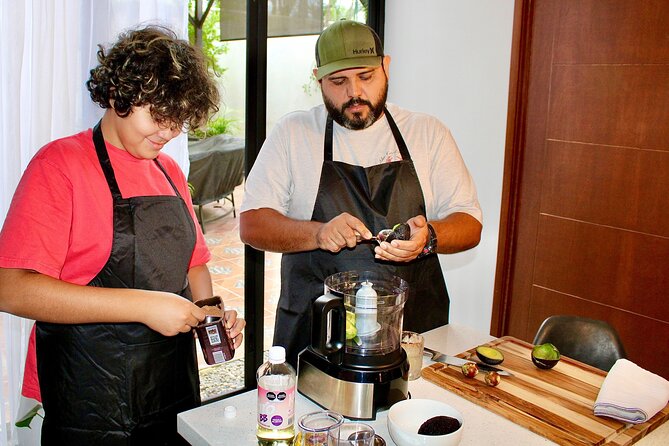 Private Mexican Cooking Class & Tequila Cocktail at Tanya’s Home - An Hour of Practical Mexican Cooking