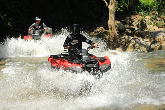 Private Tour: Puerto Vallarta ATV Adventure - River pools, mountain views, and a cool break