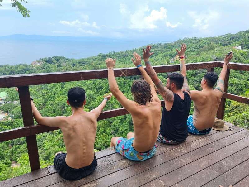 Puerto Vallarta: 4-Hour Jungle Hike and Waterfall Swim - The optional second waterfall and bay lookout
