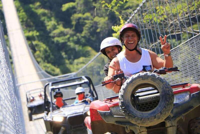 Puerto Vallarta: ATV Jorullo Bridge Adventure - El Salto waterfall gives the ride a useful pause