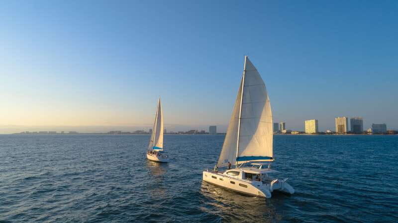 Puerto Vallarta: Bay of Banderas Luxury Sunset Sailing Tour - Setting Sail Across the Bay of Banderas