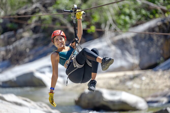 Puerto Vallarta Best Zipline Canopy + Tequila and Speed Boat Ride - Tequila at the riverfront finish