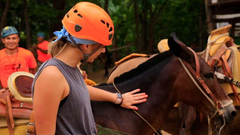 Puerto Vallarta: Canopy River Zip Line Tour with Mule Ride - A slower turn on the Sierra Madre by mule