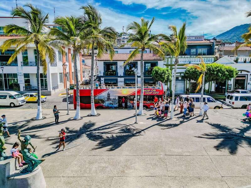 Puerto Vallarta: Hop-On-Hop-Off City Bus Tour - Mismaloya and the road through the hills