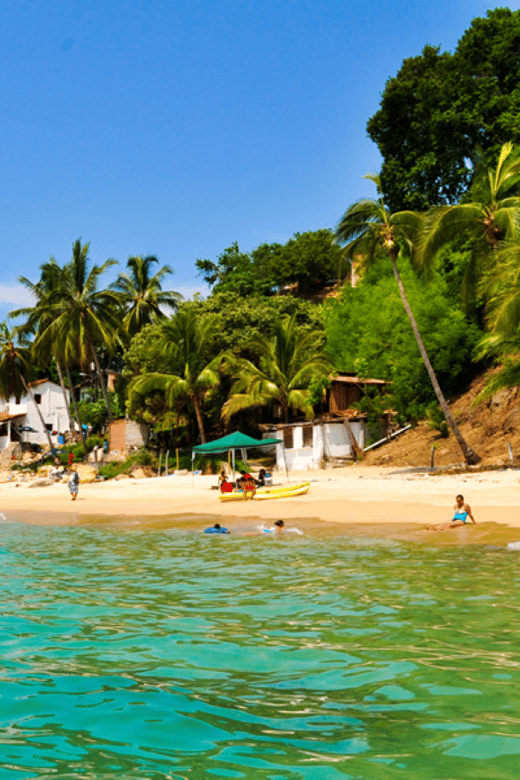 Puerto Vallarta: Los Arcos, Ánimas, and Quimixto Boat Tour - Quimixto Waterfall and the Shoes You Need