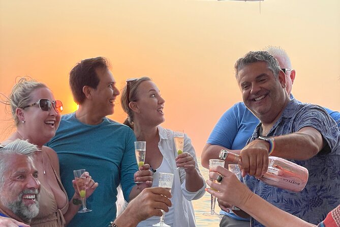 Puerto Vallarta: Private Luxury Yacht Sunset Cruise with Open Bar - The 1.5-hour ride to Los Arcos