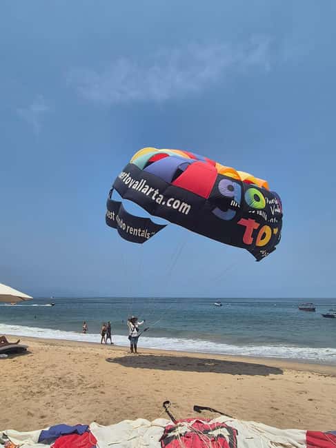 Puerto Vallarta: Private Parasailing Experience - The view from the Romantic Zone
