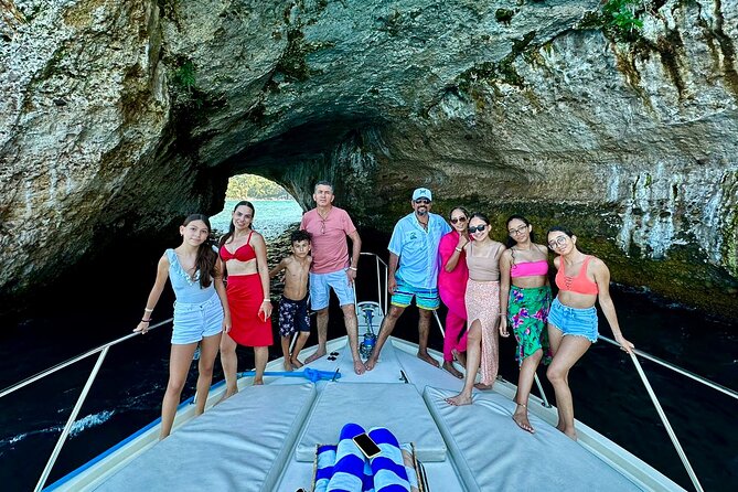 Puerto Vallarta Private Yacht Adventure 5 hours + 1 hour Free - Colomitos, Playa Mahauitas, and the floating platform