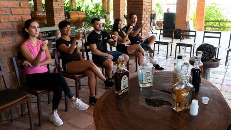 Puerto Vallarta: RZR Canopy River - A welcome drink and tequila tasting