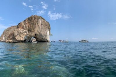 Puerto Vallarta snorkel tour at Los Arcos