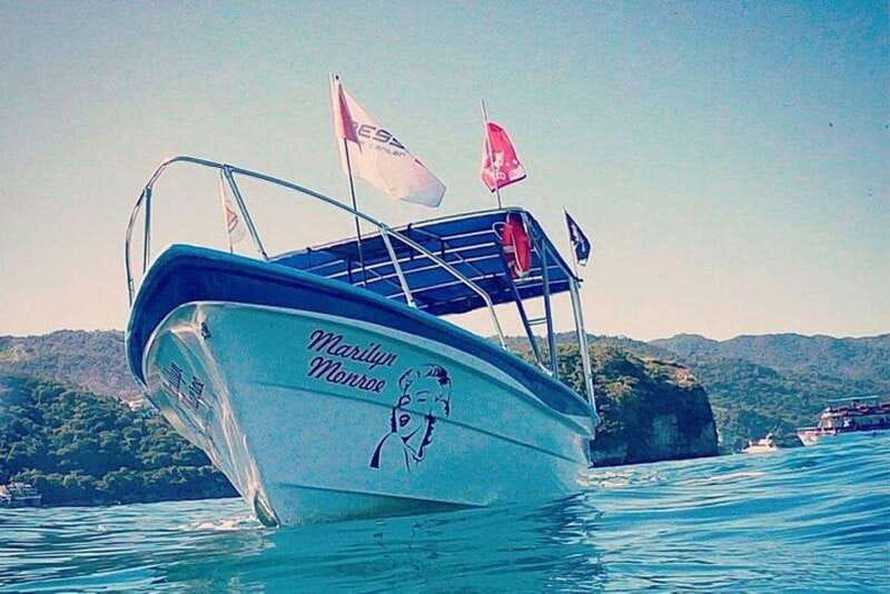 Puerto Vallarta: Snorkeling Tour to Los Arcos de Mismaloya - The boat ride from Mismaloya Beach