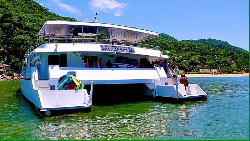 Puerto Vallarta: Yelapa Mega Yacht Cruise - Arriving in Yelapa