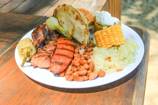 Sea Safari & Beach BBQ at secluded Pizota jungle beach - The BBQ buffet is a real strength