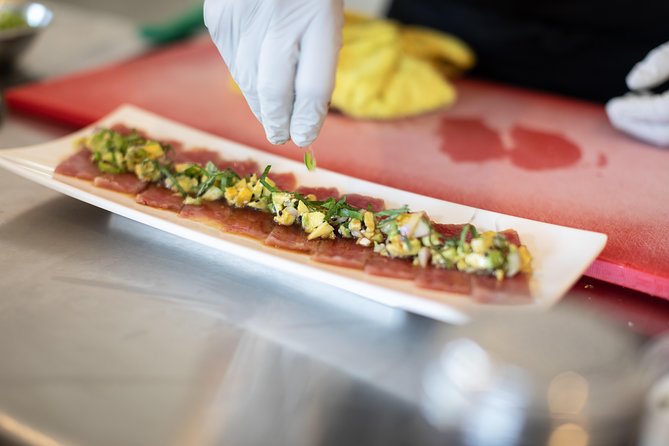 Seafood Lover's Tour with Vallarta Food Tours - Tuna Azul Zona Romántica: the ahi tuna tostada