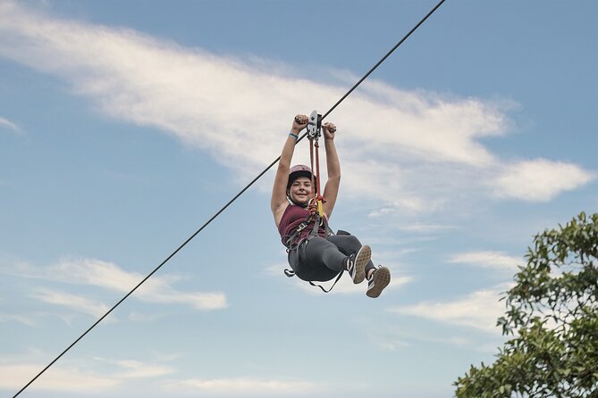 Sierra Madre Horseback Riding and Zipline with Lunch Included - The horseback ride toward the waterfall